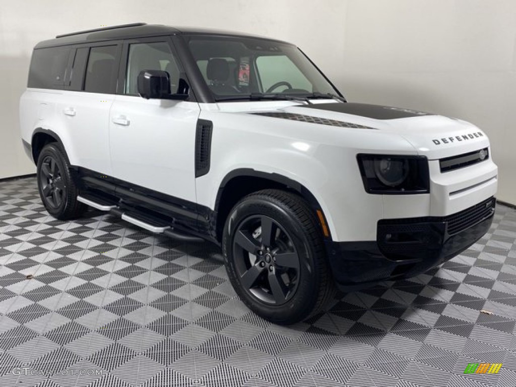 Fuji White 2023 Land Rover Defender 130 X-Dynamic SE Exterior Photo #145818248