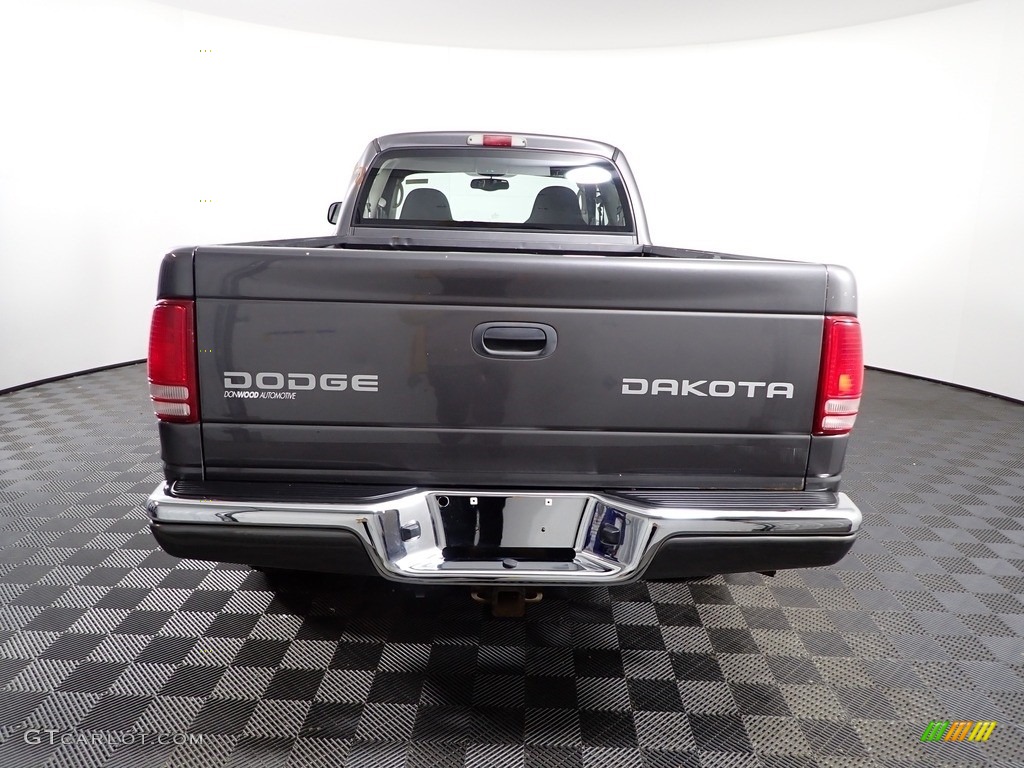 2004 Dakota Sport Club Cab 4x4 - Graphite Metallic / Dark Slate Gray photo #5