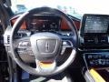 2018 Lincoln Navigator Ebony Interior Steering Wheel Photo