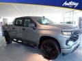 Sterling Gray Metallic 2023 Chevrolet Silverado 1500 Custom Crew Cab 4x4
