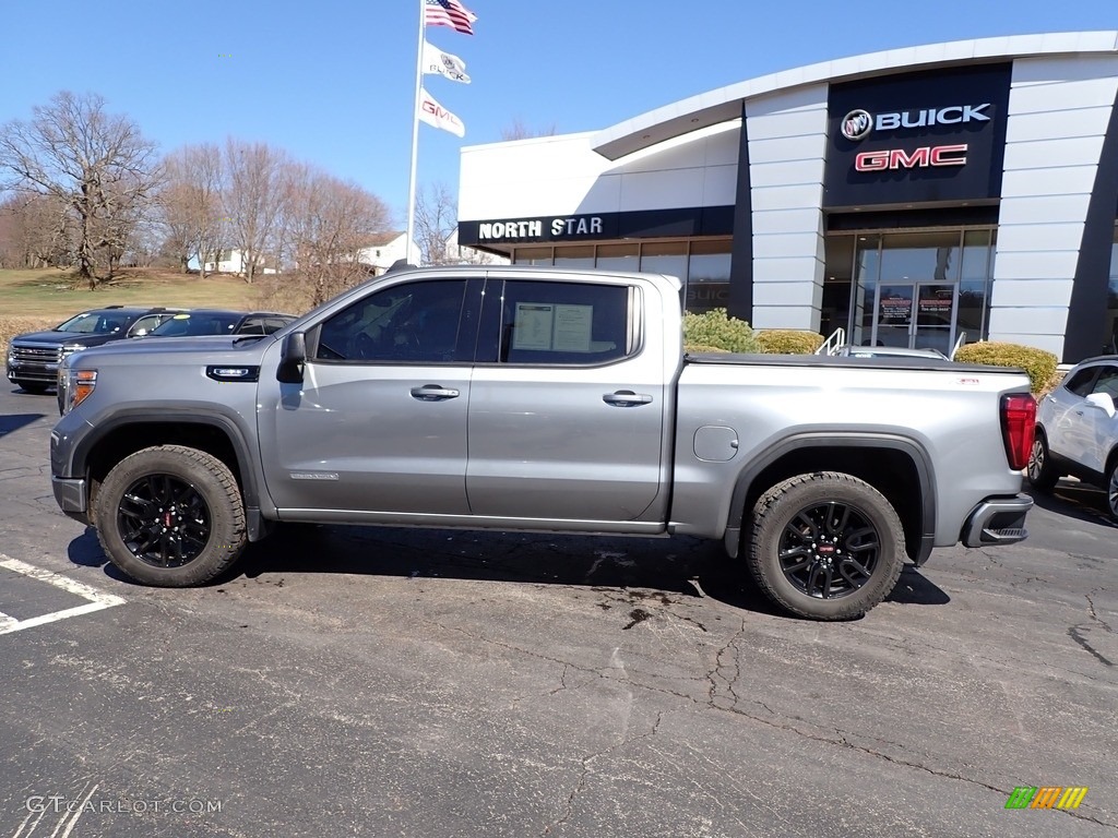 2020 Sierra 1500 Elevation Crew Cab 4WD - Satin Steel Metallic / Jet Black photo #2