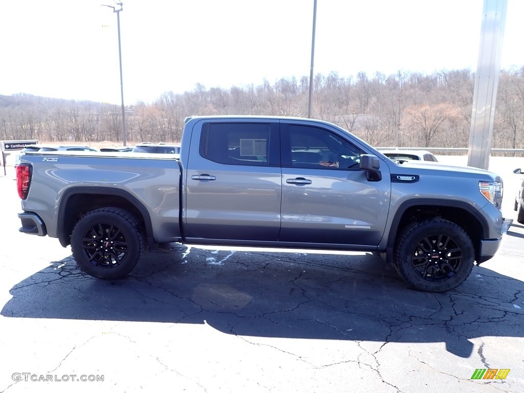 2020 Sierra 1500 Elevation Crew Cab 4WD - Satin Steel Metallic / Jet Black photo #8