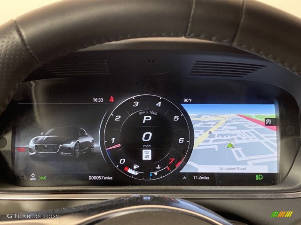 2022 Jaguar F-TYPE R AWD Coupe Gauges Photos