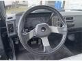 1989 Chevrolet S10 Charcoal Interior Steering Wheel Photo