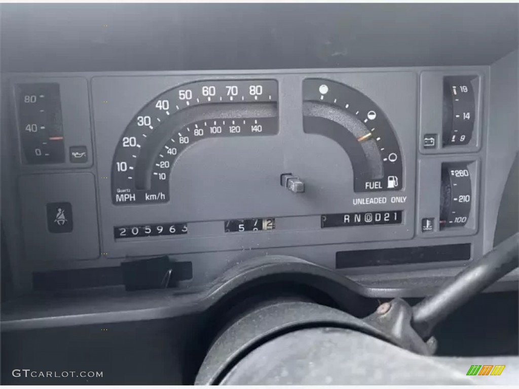 1989 Chevrolet S10 Regular Cab Gauges Photos