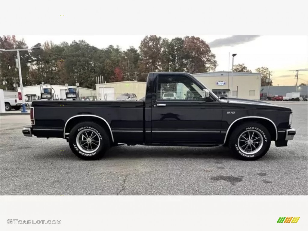 Galaxy Blue Metallic 1989 Chevrolet S10 Regular Cab Exterior Photo #145819811
