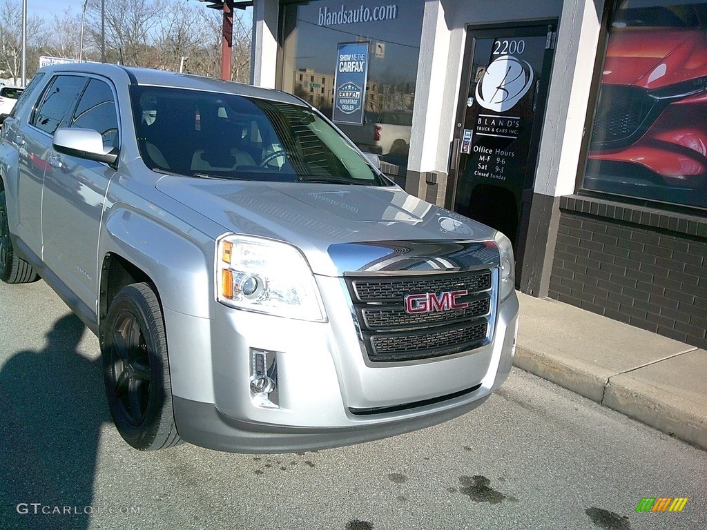 2014 Terrain SLE AWD - Quicksilver Metallic / Jet Black photo #5