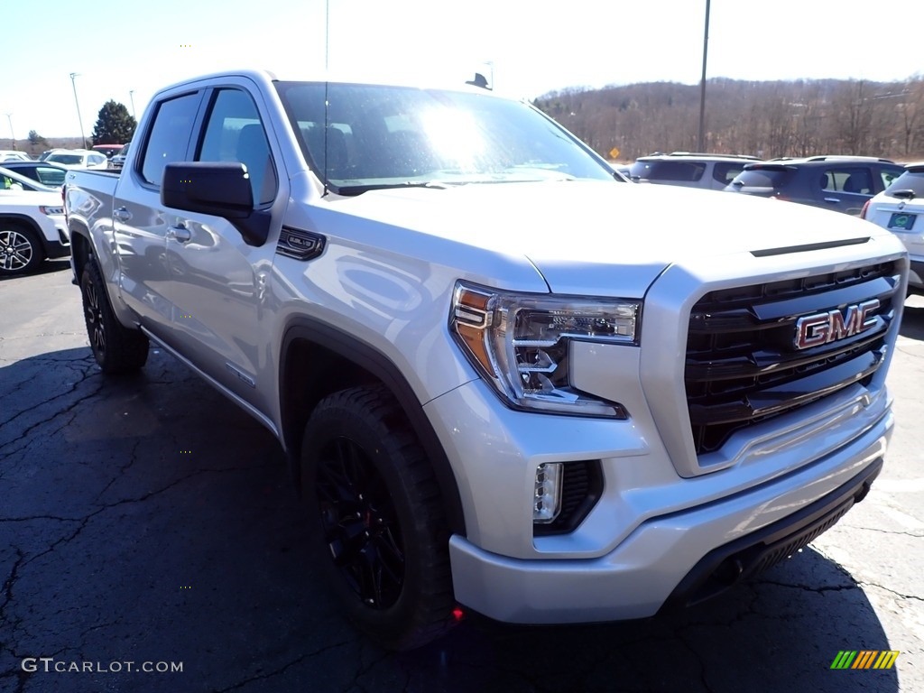 2020 Sierra 1500 Elevation Crew Cab 4WD - Quicksilver Metallic / Jet Black photo #10