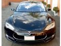 2013 Blue Metallic Tesla Model S   photo #5
