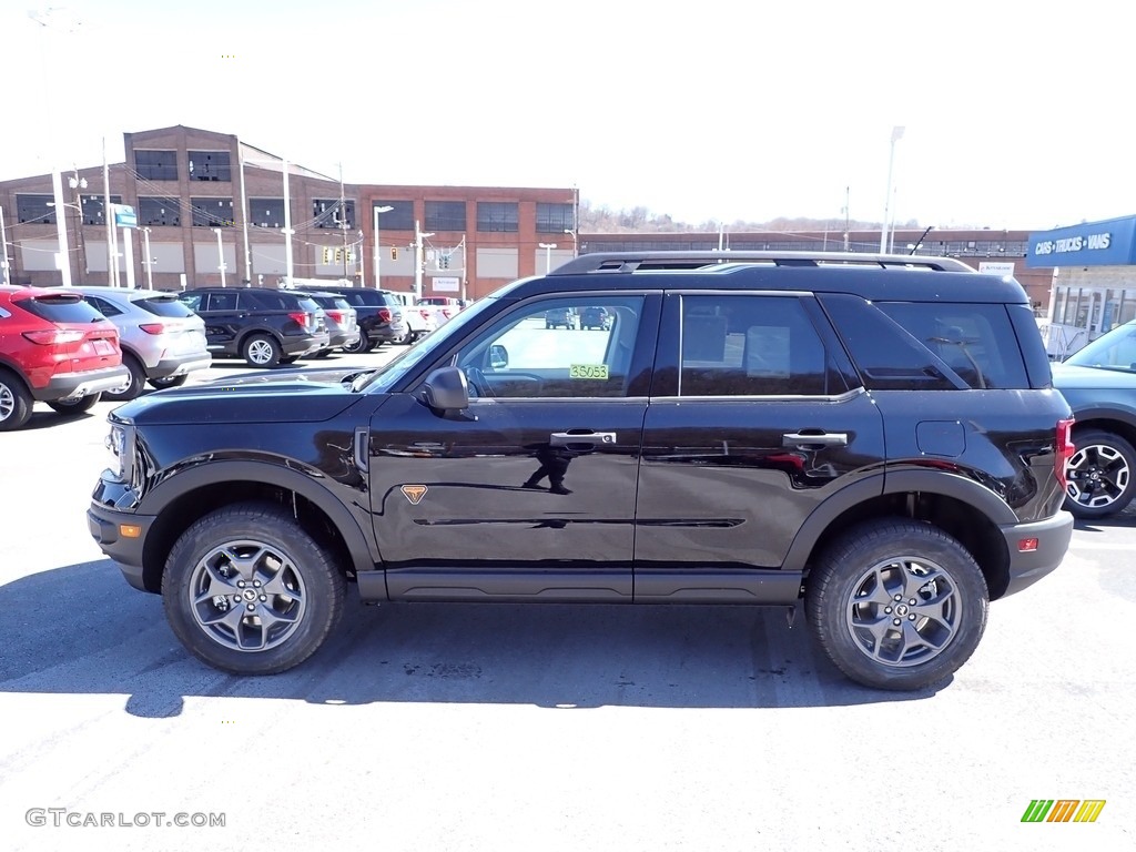 Shadow Black 2023 Ford Bronco Sport Badlands 4x4 Exterior Photo #145820554