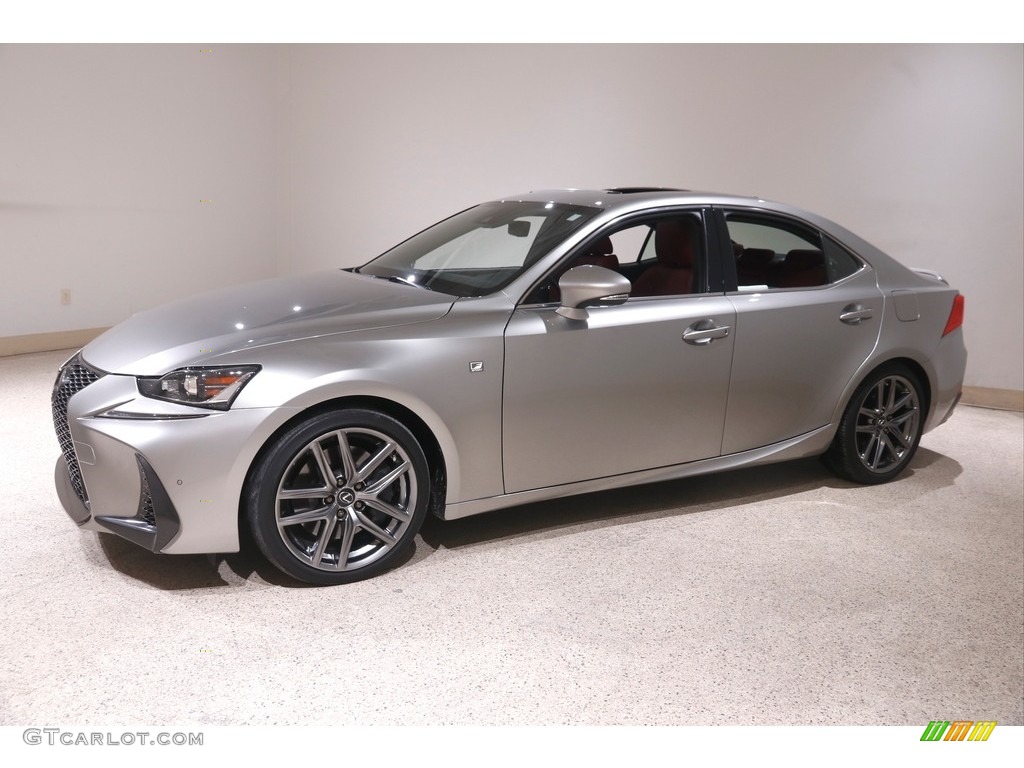 2020 IS 300 F Sport AWD - Atomic Silver / Rioja Red photo #3