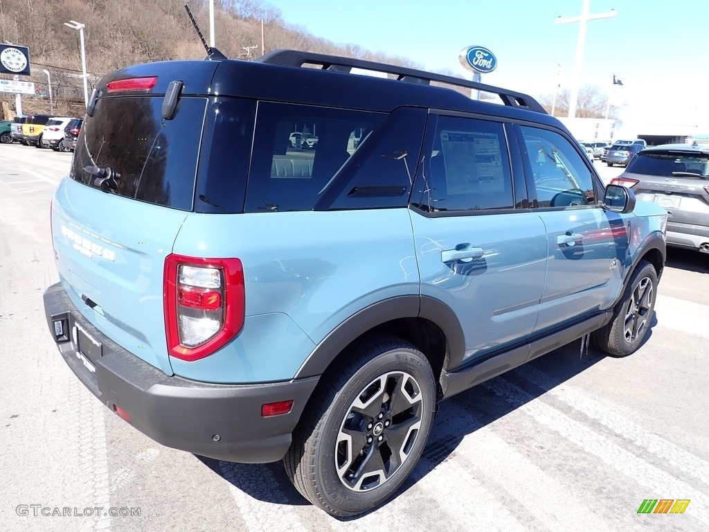2023 Bronco Sport Outer Banks 4x4 - Area 51 / Navy Pier photo #8