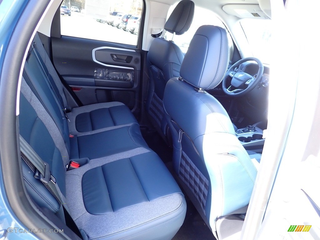 2023 Ford Bronco Sport Outer Banks 4x4 Rear Seat Photo #145821026