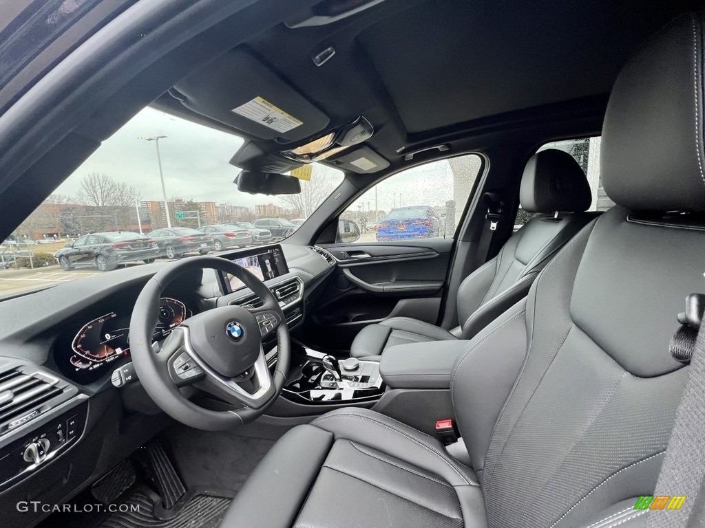 Black Interior 2023 BMW X3 xDrive30i Photo #145821212