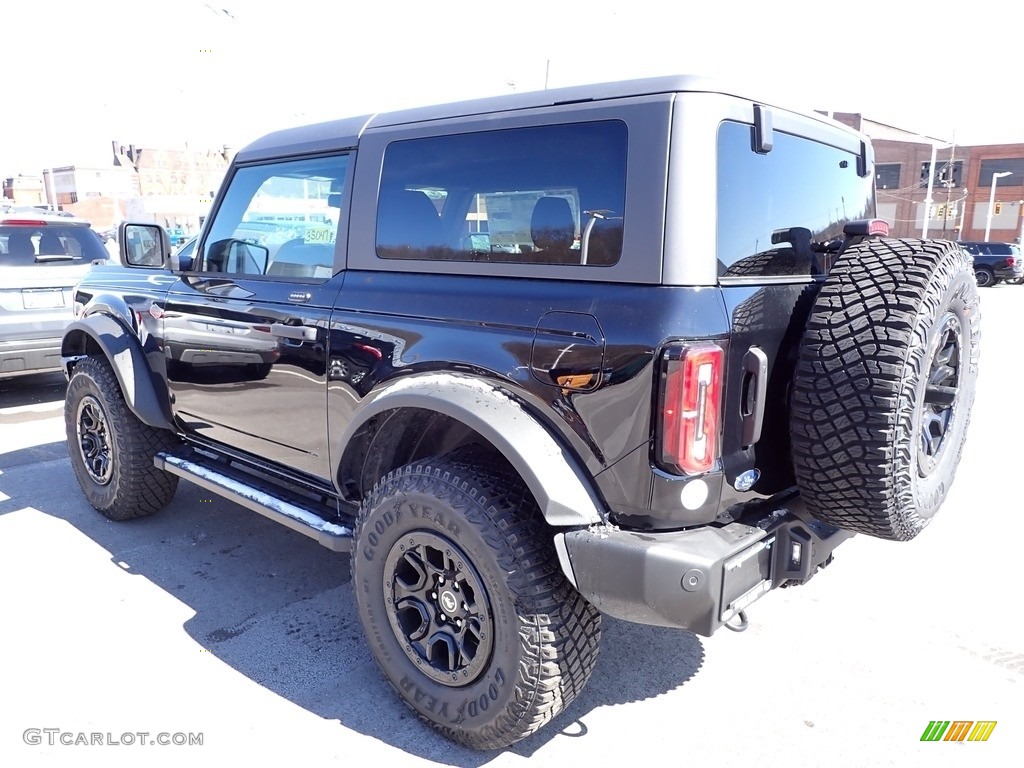 Shadow Black 2023 Ford Bronco Wildtrak 4X4 2-Door Exterior Photo #145821293