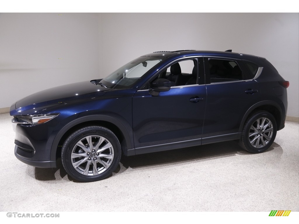 Deep Crystal Blue Mica 2020 Mazda CX-5 Grand Touring AWD Exterior Photo #145821515