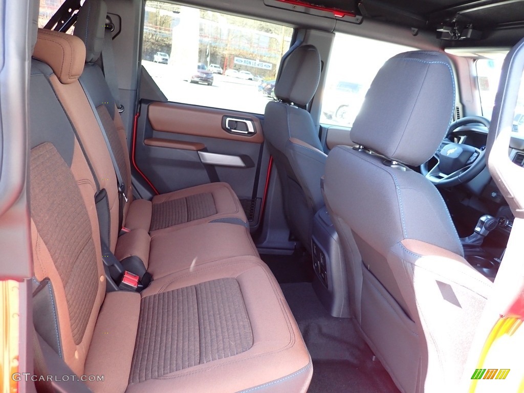 2023 Ford Bronco Outer Banks 4X4 4-Door Rear Seat Photo #145821746