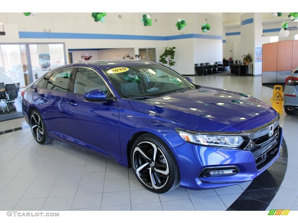 2019 Accord Sport Sedan - Still Night Pearl / Black photo #3