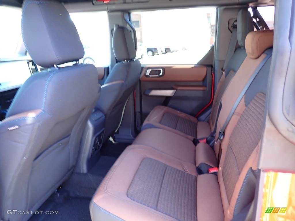 Roast/Black Onyx Interior 2023 Ford Bronco Outer Banks 4X4 4-Door Photo #145821785