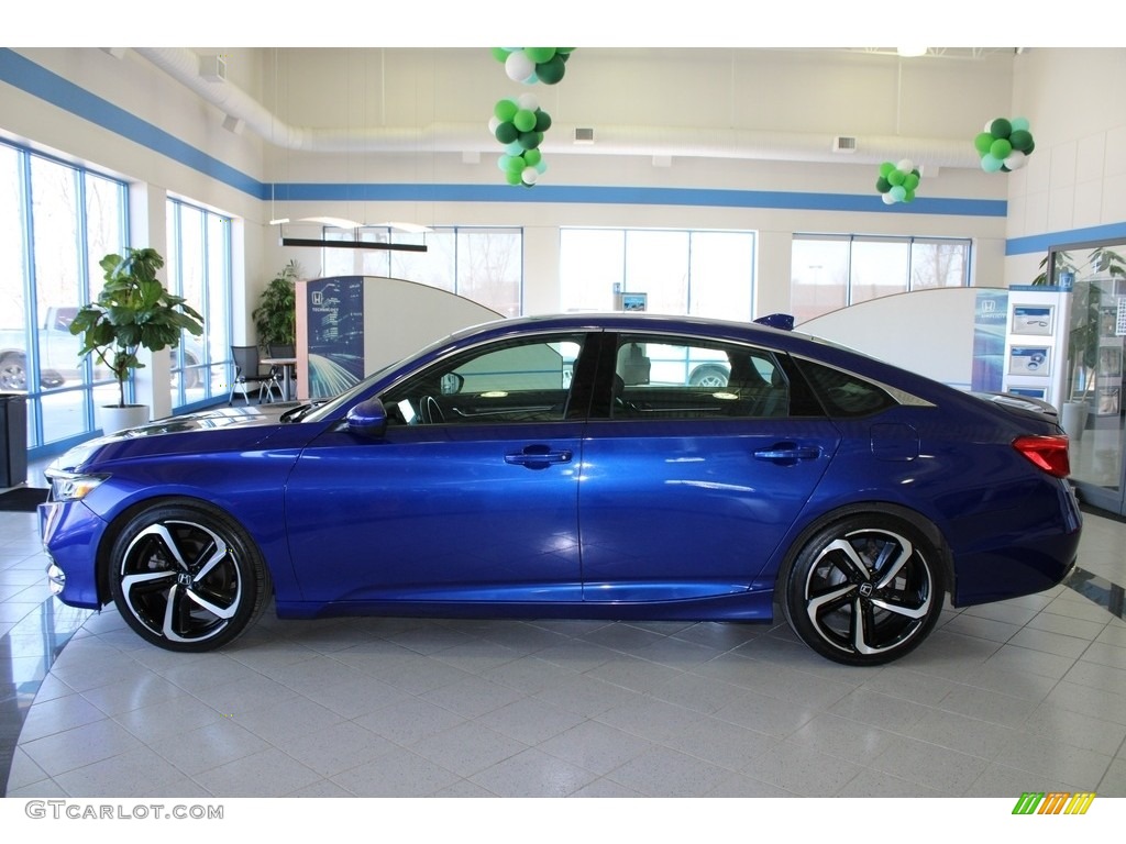 2019 Accord Sport Sedan - Still Night Pearl / Black photo #10