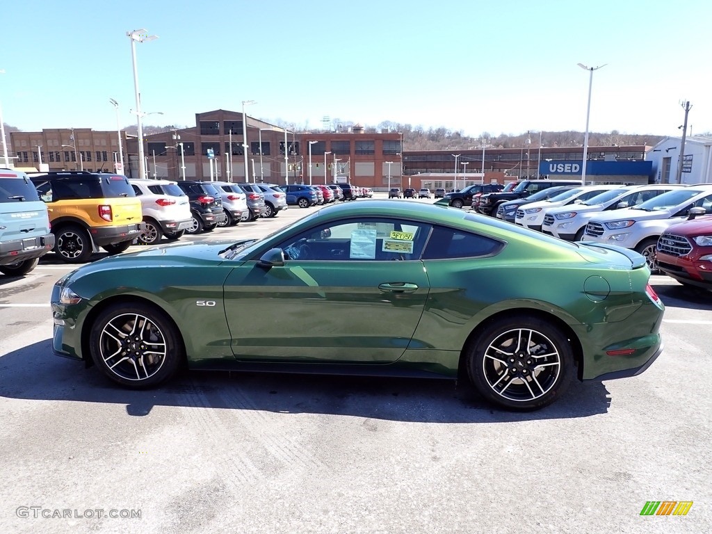 Eruption Green Metallic 2023 Ford Mustang GT Premium Fastback Exterior Photo #145822472