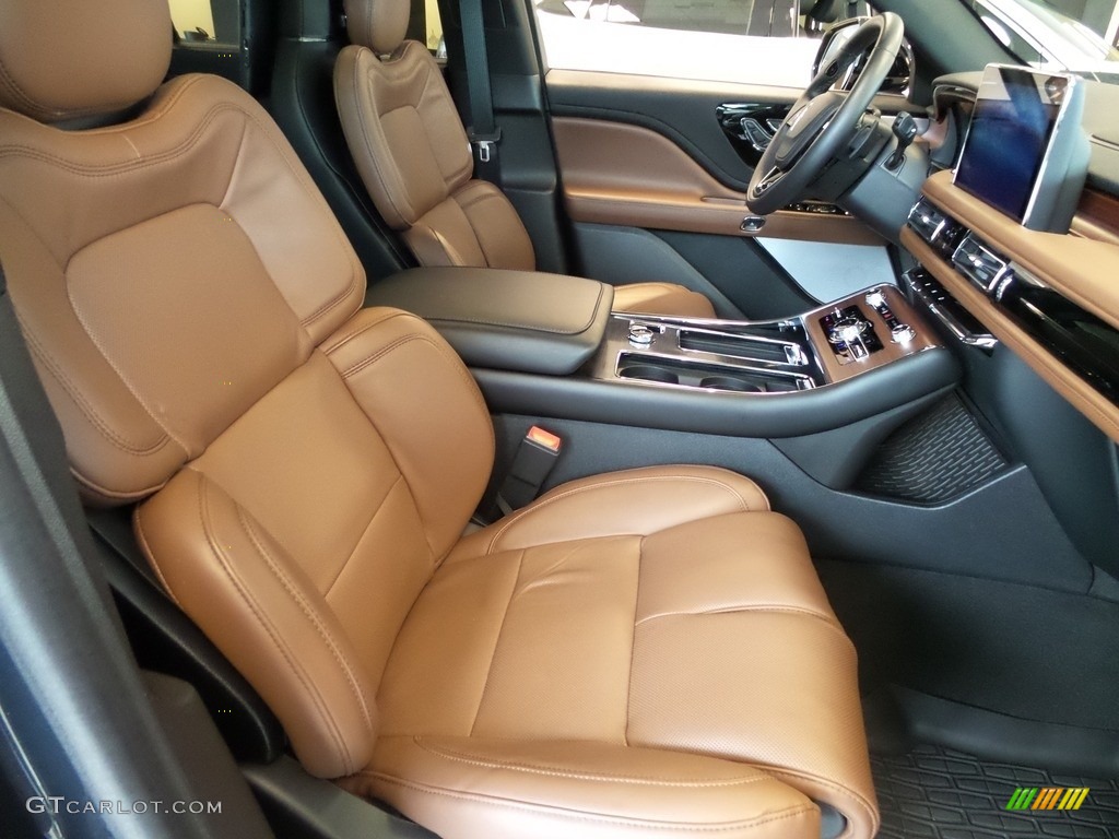 Russet/Ebony Interior 2022 Lincoln Aviator Grand Touring AWD Photo #145822655