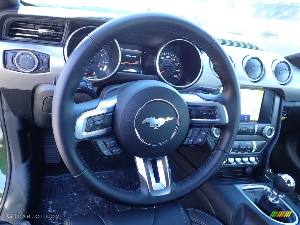 2023 Ford Mustang GT Premium Fastback Recaro/Ebony Steering Wheel Photo #145822751