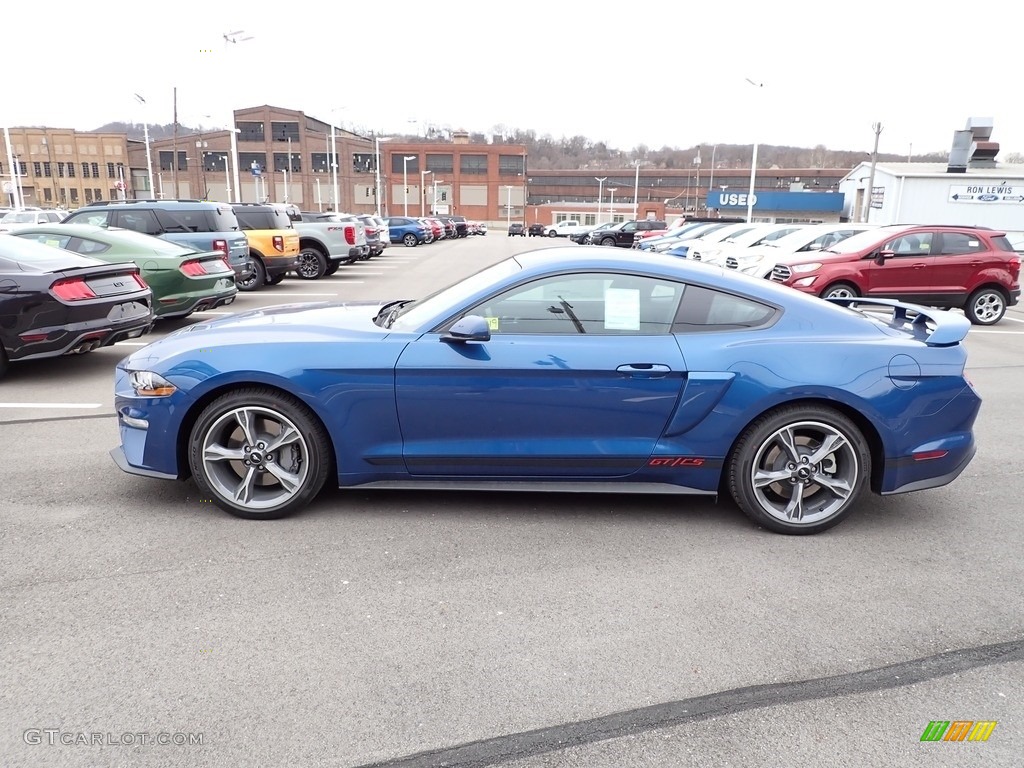 Atlas Blue Metallic 2023 Ford Mustang California Special Fastback Exterior Photo #145822865