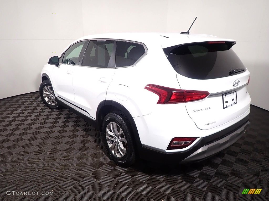 2019 Santa Fe SE AWD - Quartz White / Black photo #12