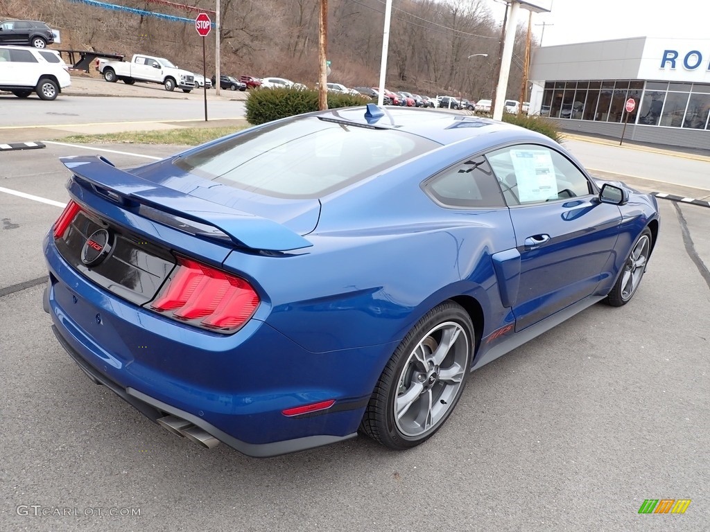 2023 Mustang California Special Fastback - Atlas Blue Metallic / CS/GT Ebony w/Miko Suede Inserts photo #8