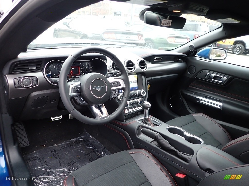 CS/GT Ebony w/Miko Suede Inserts Interior 2023 Ford Mustang California Special Fastback Photo #145822976
