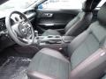 2023 Ford Mustang CS/GT Ebony w/Miko Suede Inserts Interior Front Seat Photo