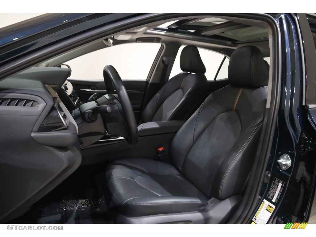 2020 Camry XLE - Galactic Aqua Mica / Black photo #5