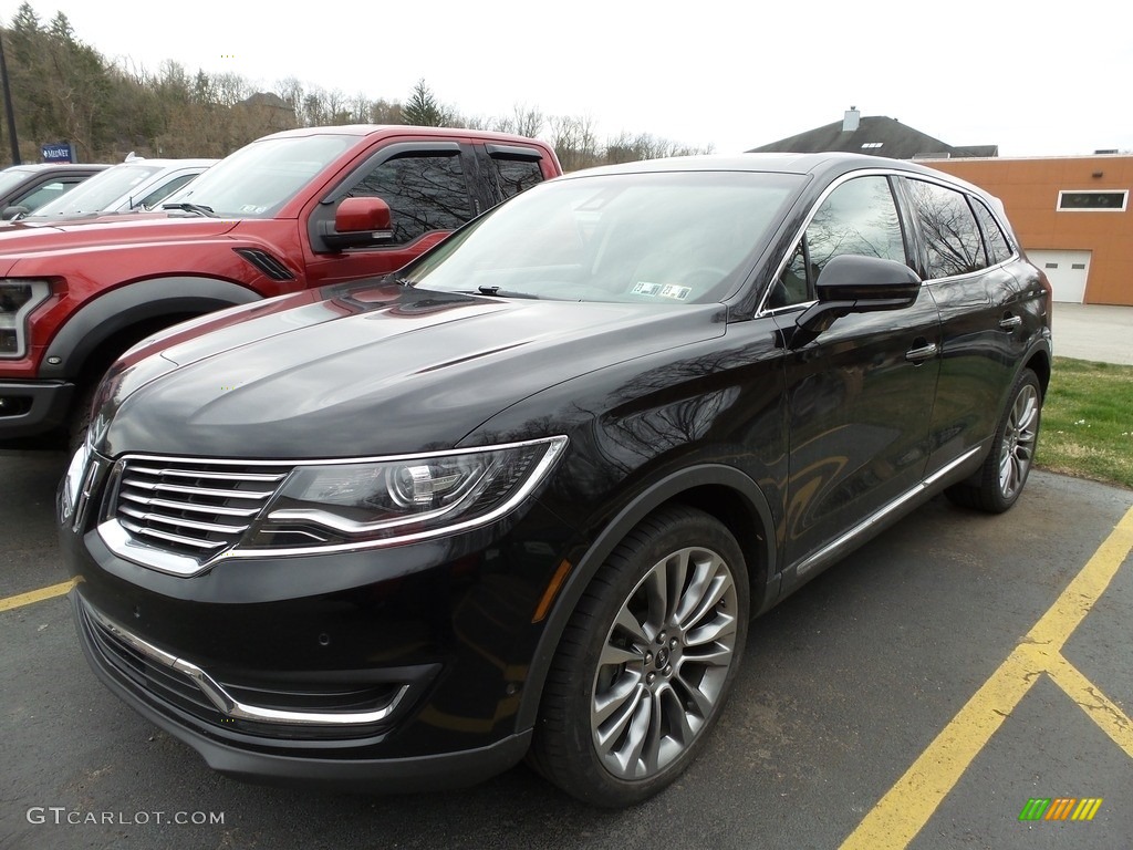 Black Velvet 2016 Lincoln MKX Reserve AWD Exterior Photo #145823498