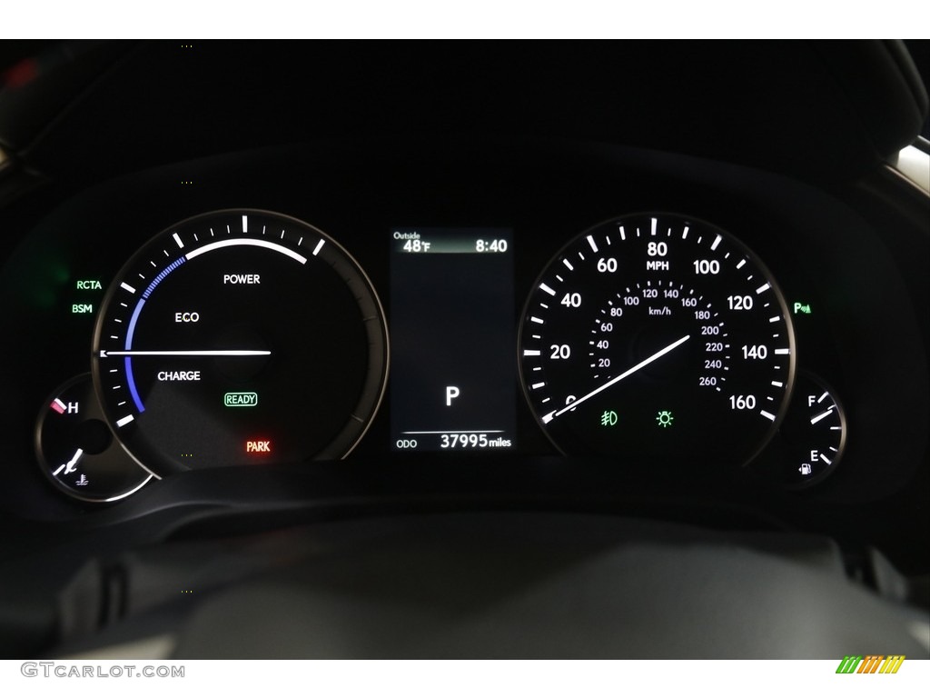 2019 RX 450h AWD - Atomic Silver / Black photo #8