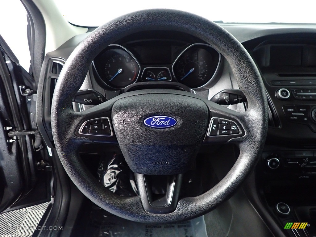2016 Focus S Sedan - Magnetic / Charcoal Black photo #25