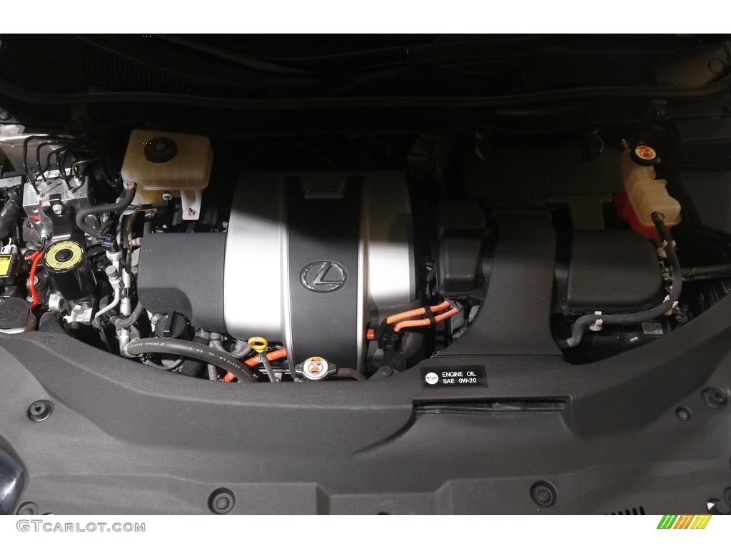 2019 RX 450h AWD - Atomic Silver / Black photo #23