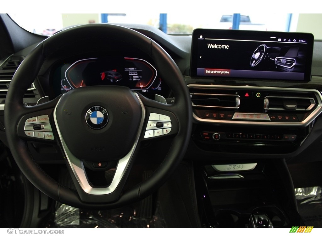 2022 X4 xDrive30i - Black Sapphire Metallic / Black photo #20