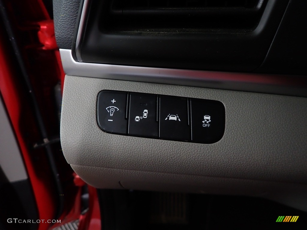 2020 Elantra SEL - Scarlet Red Pearl / Gray photo #28