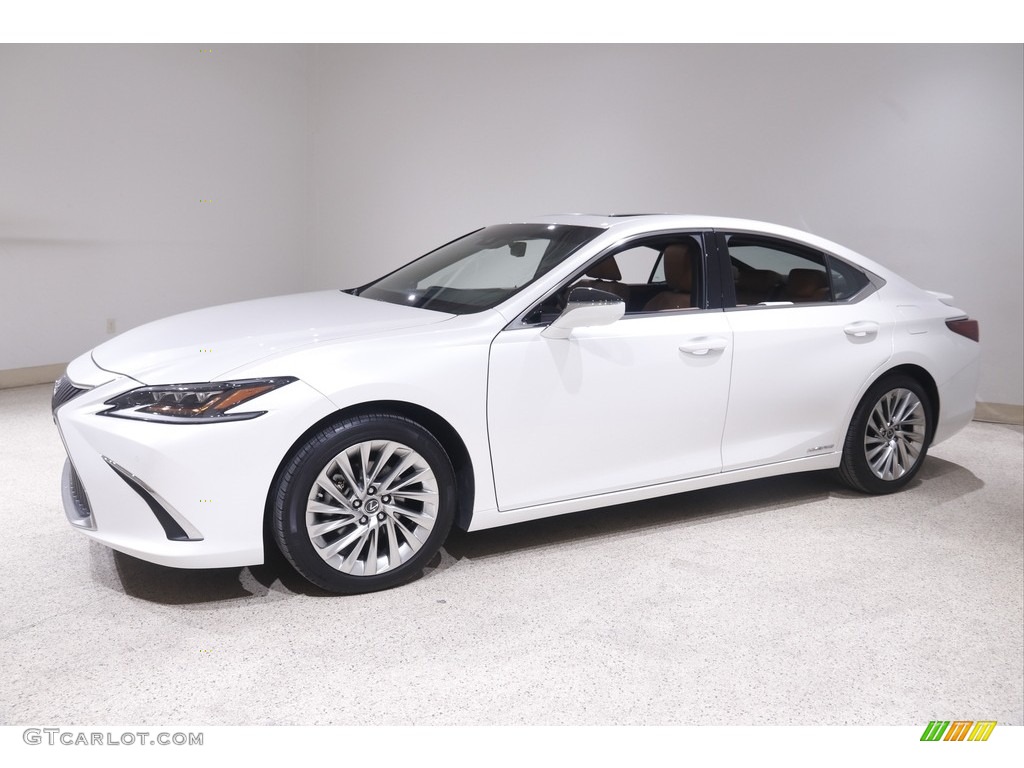 Eminent White Pearl 2019 Lexus ES 300h Exterior Photo #145825142