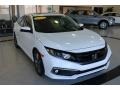Platinum White Pearl - Civic EX Sedan Photo No. 4