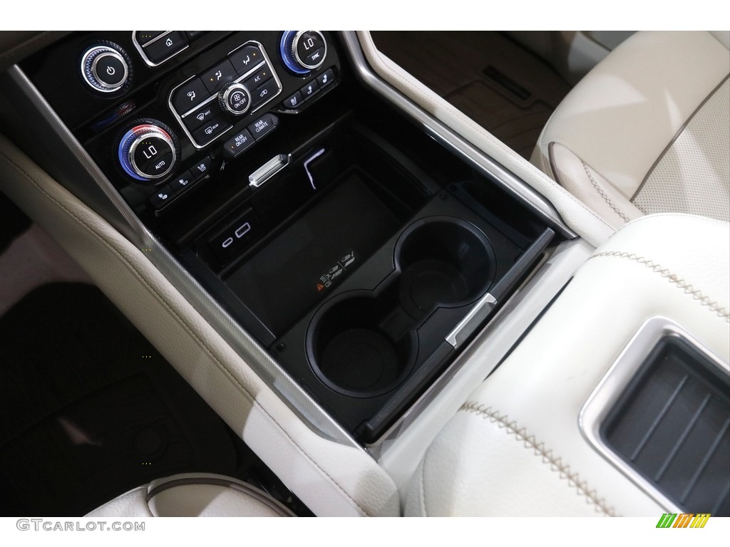 2021 Yukon Denali 4WD - White Frost Tricoat / Teak/­Light Shale photo #18