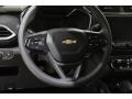 Jet Black 2023 Chevrolet TrailBlazer LT AWD Steering Wheel