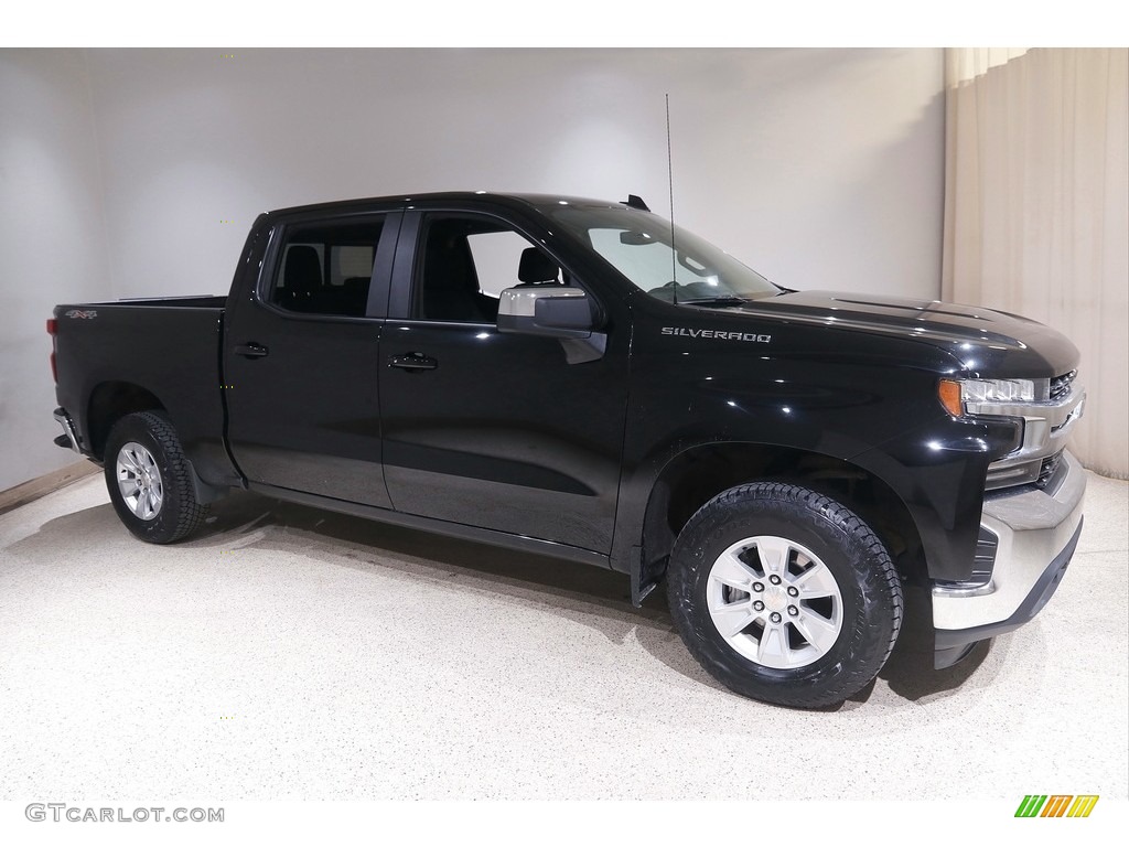 2021 Silverado 1500 LT Crew Cab 4x4 - Black / Jet Black photo #1