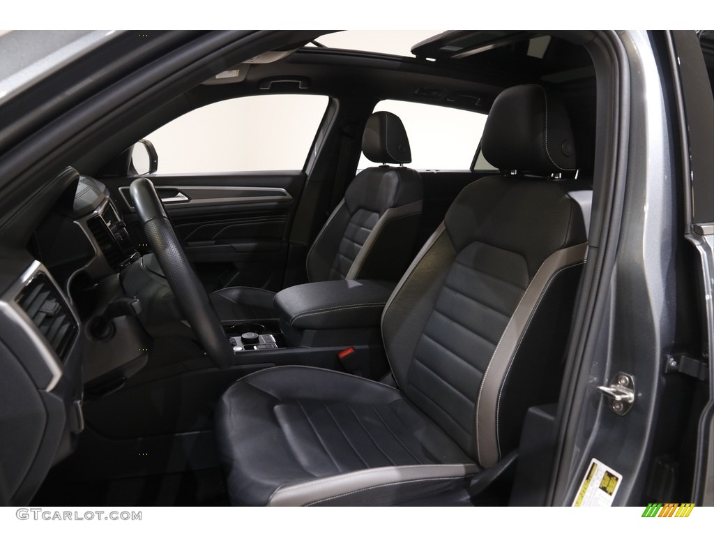 Titan Black Interior 2020 Volkswagen Atlas Cross Sport SEL 4Motion Photo #145827492