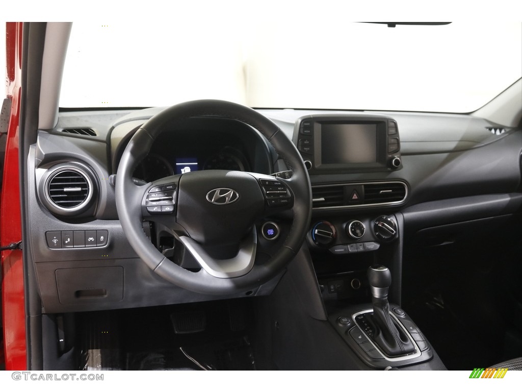 2021 Kona SEL AWD - Pulse Red / Black photo #6