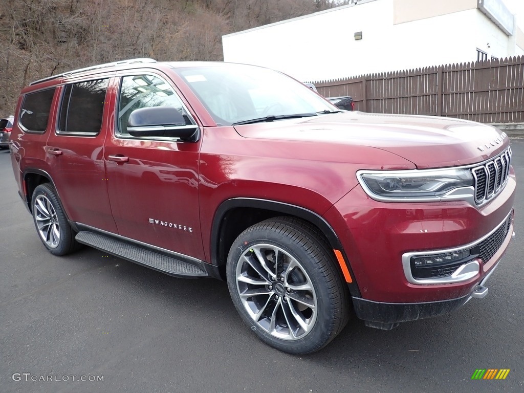 Velvet Red Pearl 2023 Jeep Wagoneer Series II 4x4 Exterior Photo #145827593