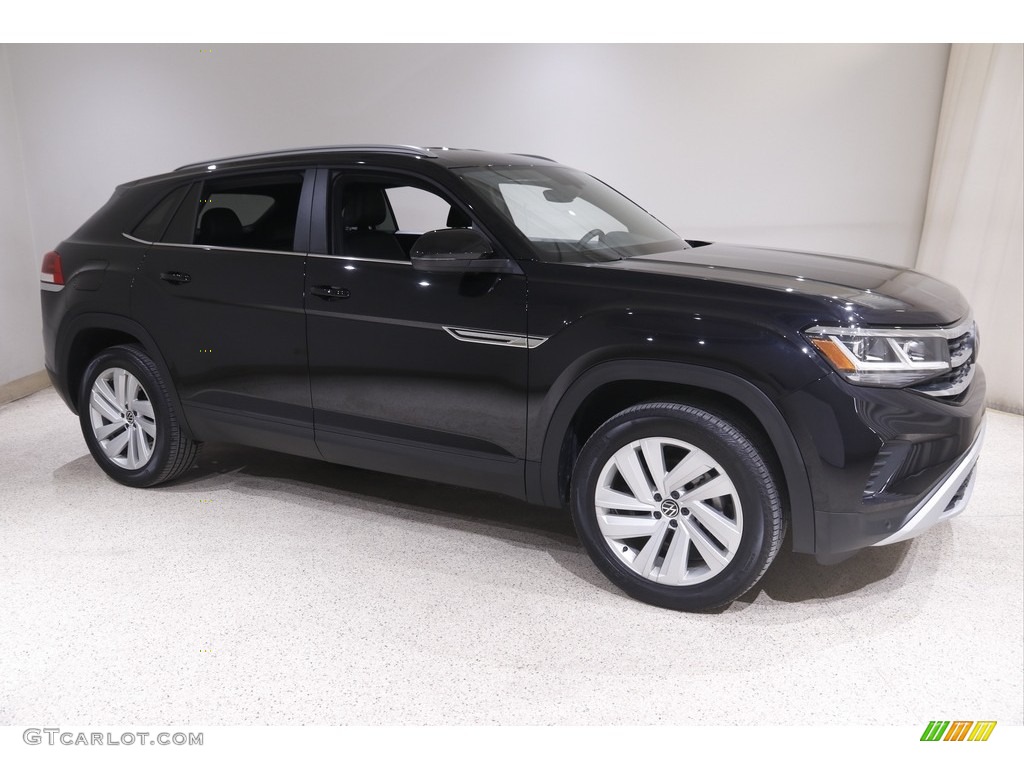 2022 Atlas Cross Sport SE Technology 4Motion - Deep Black Pearl / Titan Black photo #1