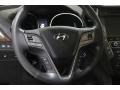 2018 Hyundai Santa Fe Sport Black Interior Steering Wheel Photo