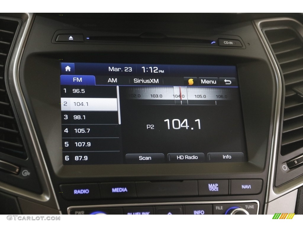 2018 Hyundai Santa Fe Sport 2.0T Ultimate AWD Audio System Photo #145828008